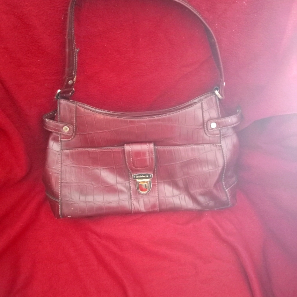 Liz Claiborne burgundy purse